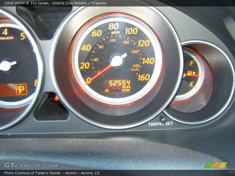 Umbria Gray Metallic / Graphite 2006 Infiniti M 35x Sedan