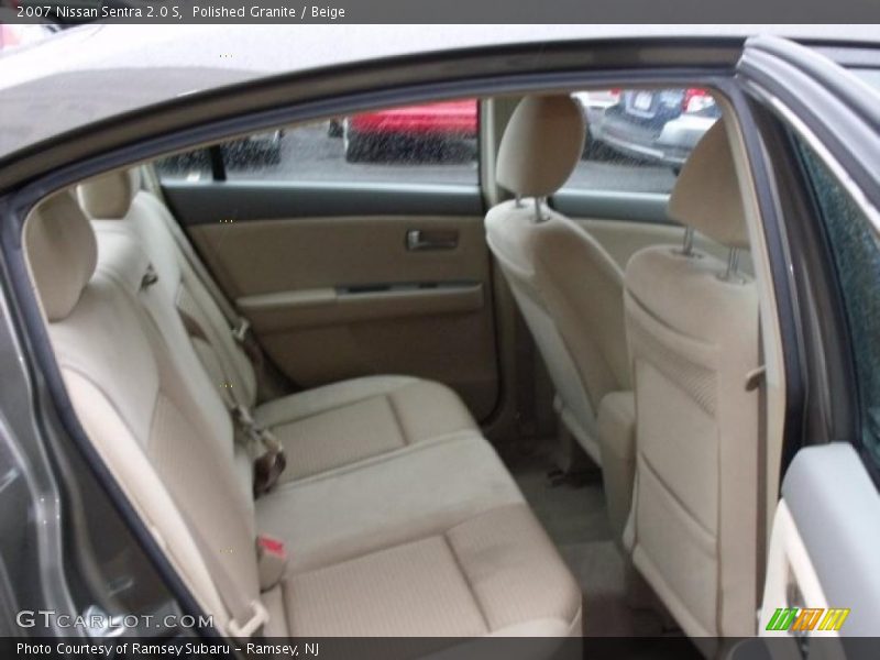 Polished Granite / Beige 2007 Nissan Sentra 2.0 S