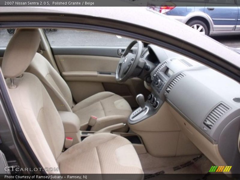 Polished Granite / Beige 2007 Nissan Sentra 2.0 S