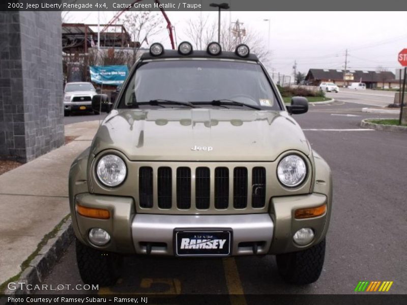 Cactus Green Metallic / Taupe 2002 Jeep Liberty Renegade 4x4