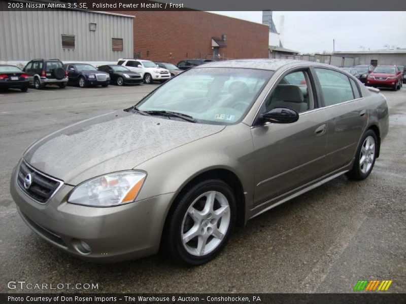 Front 3/4 View of 2003 Altima 3.5 SE