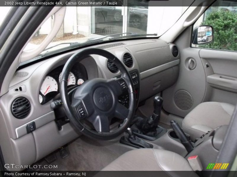 Taupe Interior - 2002 Liberty Renegade 4x4 