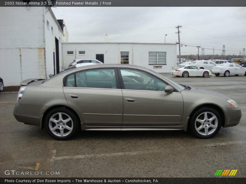 Polished Pewter Metallic / Frost 2003 Nissan Altima 3.5 SE