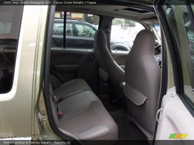 Cactus Green Metallic / Taupe 2002 Jeep Liberty Renegade 4x4