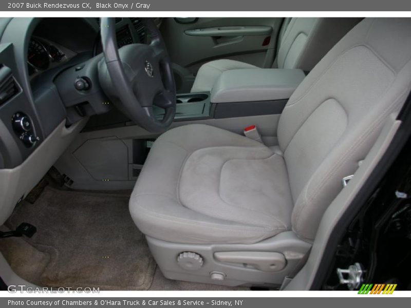 Black Onyx / Gray 2007 Buick Rendezvous CX