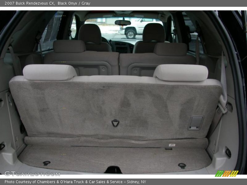 Black Onyx / Gray 2007 Buick Rendezvous CX