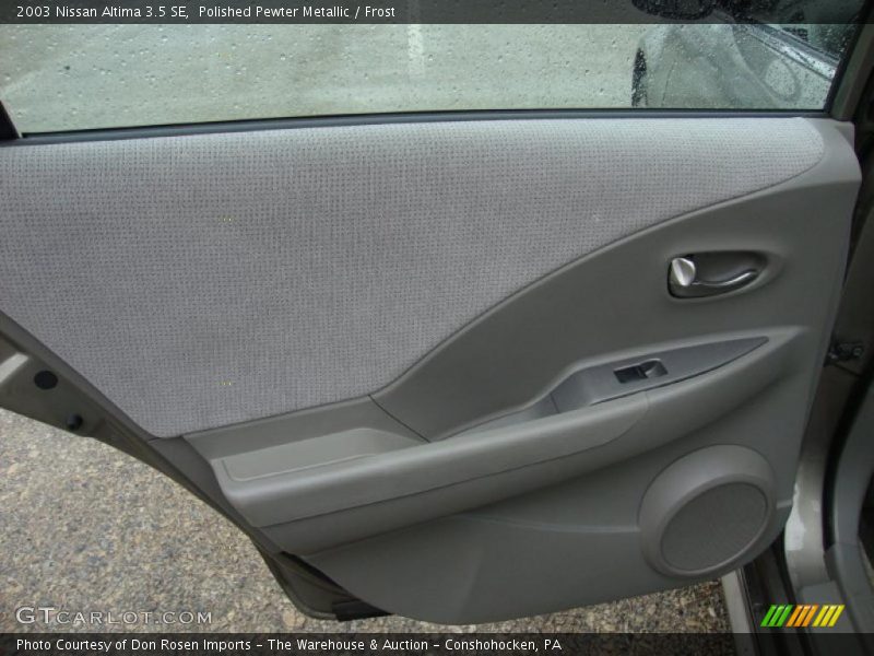 Polished Pewter Metallic / Frost 2003 Nissan Altima 3.5 SE
