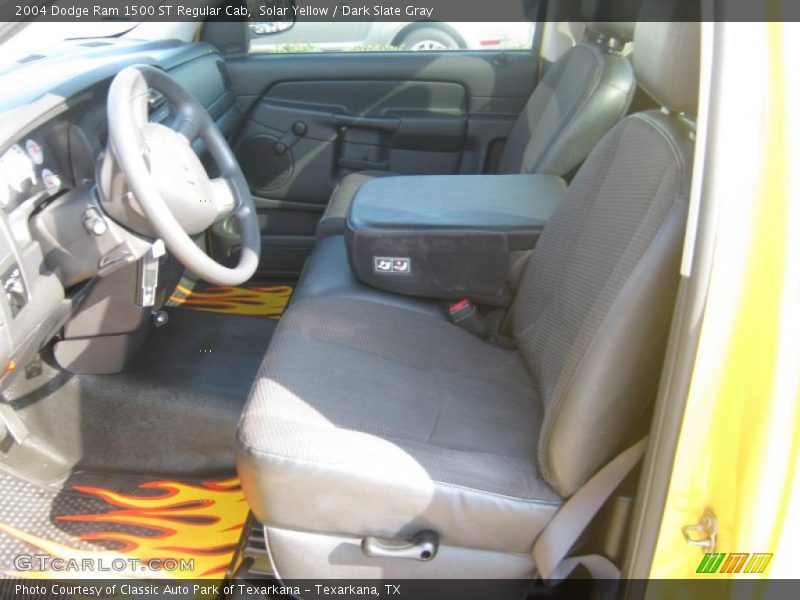 Solar Yellow / Dark Slate Gray 2004 Dodge Ram 1500 ST Regular Cab