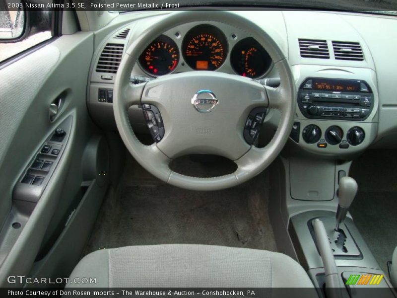Controls of 2003 Altima 3.5 SE