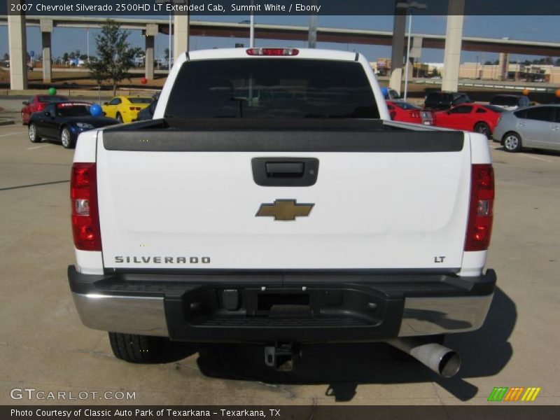 Summit White / Ebony 2007 Chevrolet Silverado 2500HD LT Extended Cab