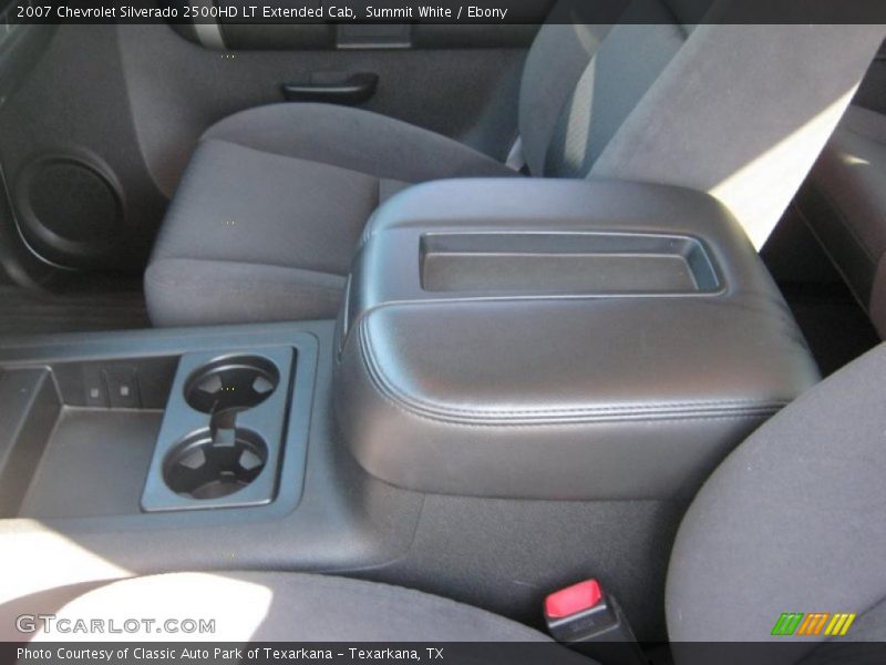 Summit White / Ebony 2007 Chevrolet Silverado 2500HD LT Extended Cab