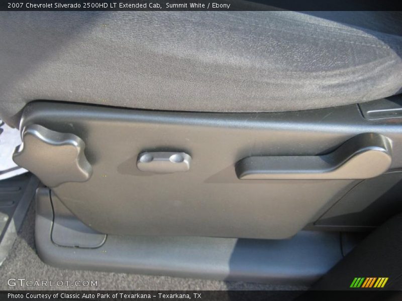Summit White / Ebony 2007 Chevrolet Silverado 2500HD LT Extended Cab