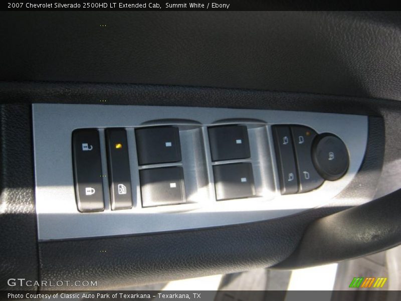 Summit White / Ebony 2007 Chevrolet Silverado 2500HD LT Extended Cab