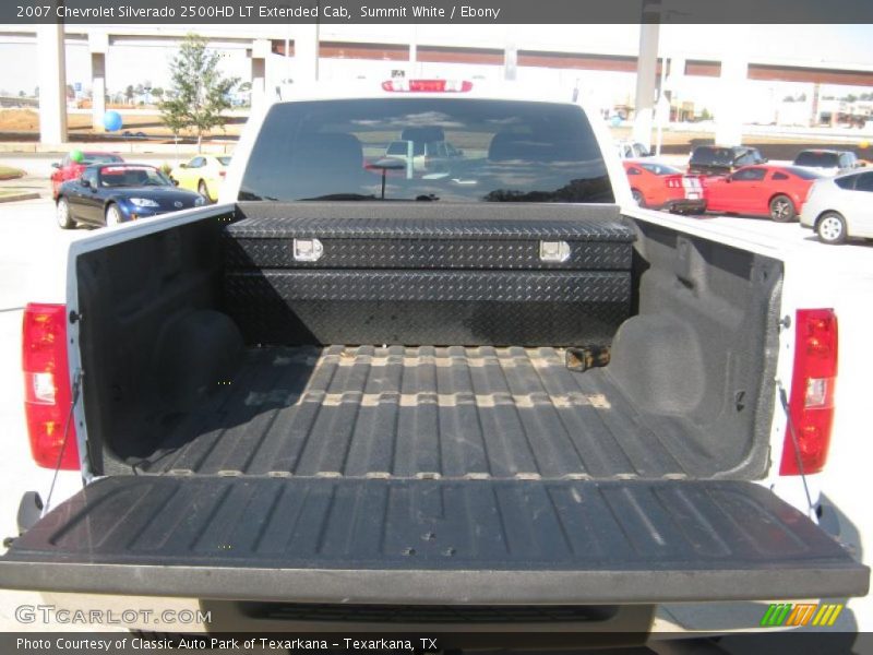 Summit White / Ebony 2007 Chevrolet Silverado 2500HD LT Extended Cab