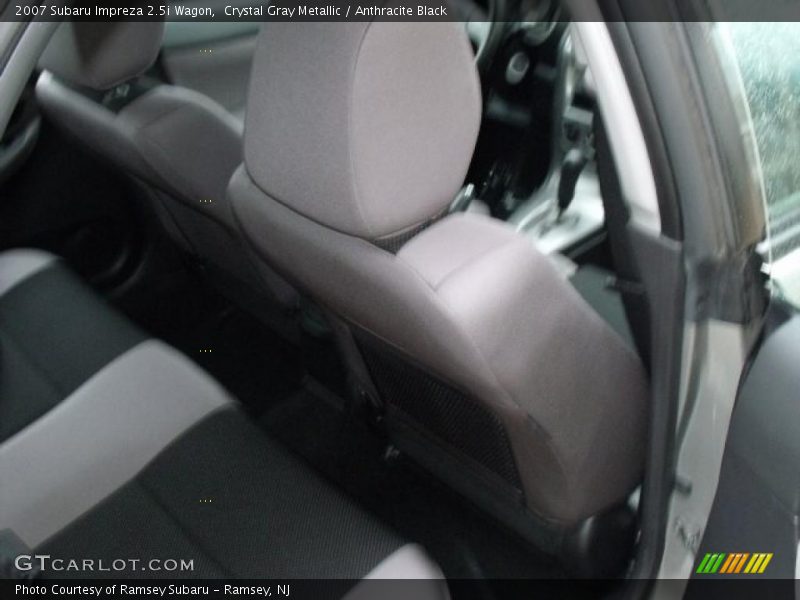 Crystal Gray Metallic / Anthracite Black 2007 Subaru Impreza 2.5i Wagon