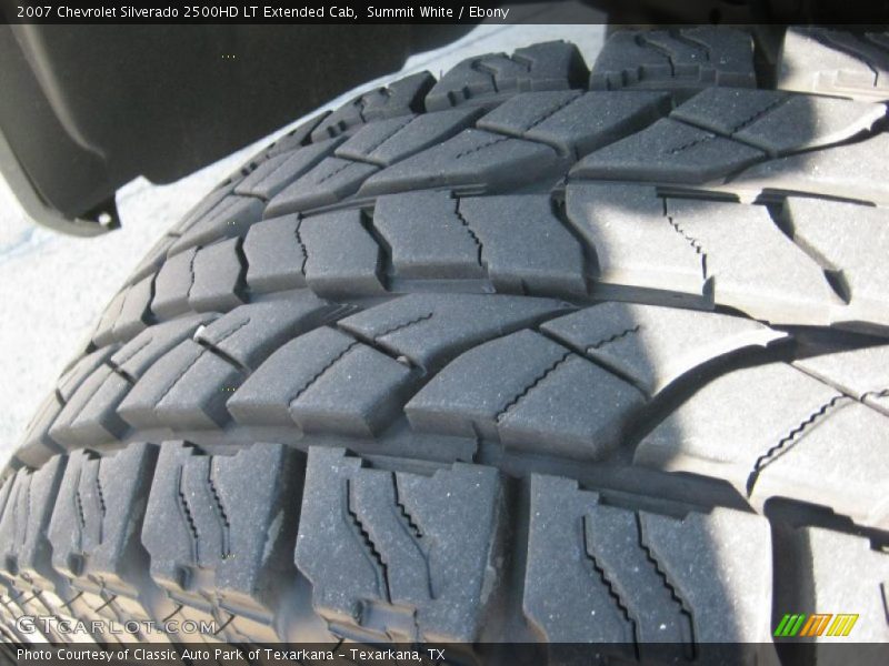 Summit White / Ebony 2007 Chevrolet Silverado 2500HD LT Extended Cab