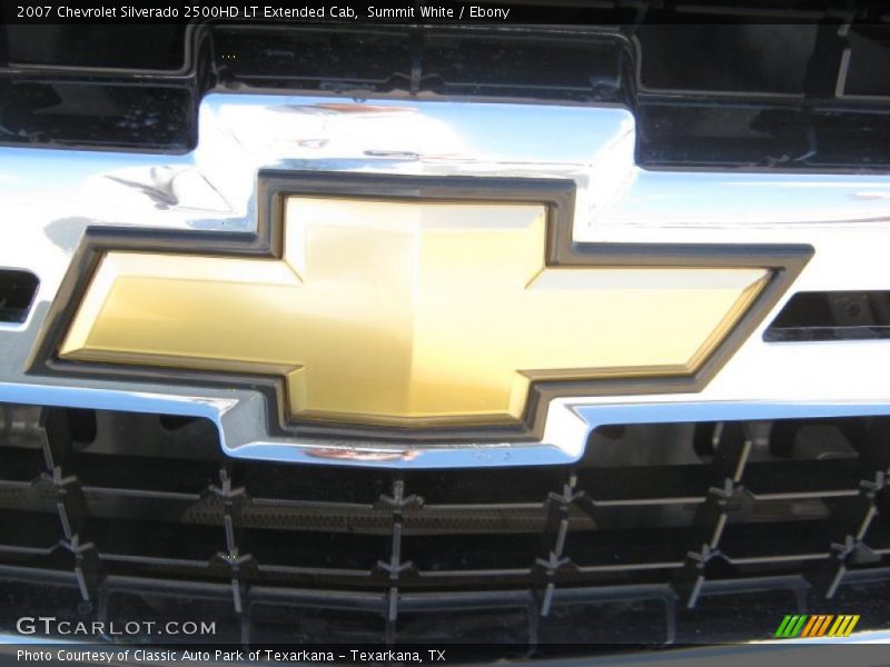 Summit White / Ebony 2007 Chevrolet Silverado 2500HD LT Extended Cab