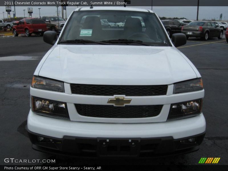 Summit White / Ebony 2011 Chevrolet Colorado Work Truck Regular Cab