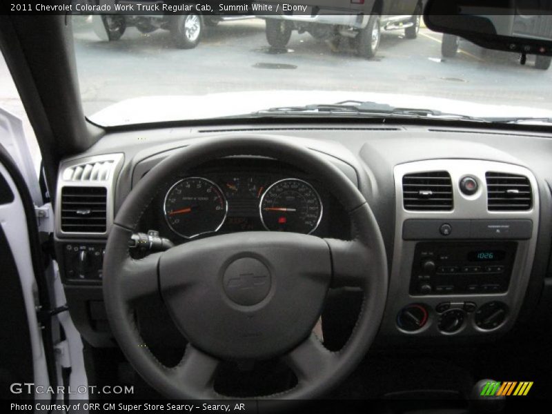 Summit White / Ebony 2011 Chevrolet Colorado Work Truck Regular Cab