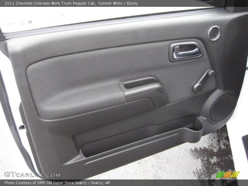 Door Panel of 2011 Colorado Work Truck Regular Cab