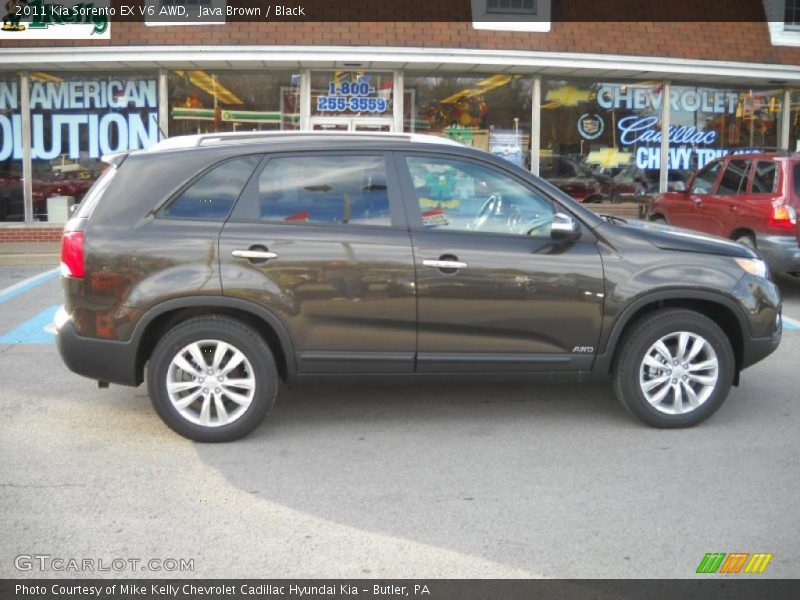 Java Brown / Black 2011 Kia Sorento EX V6 AWD
