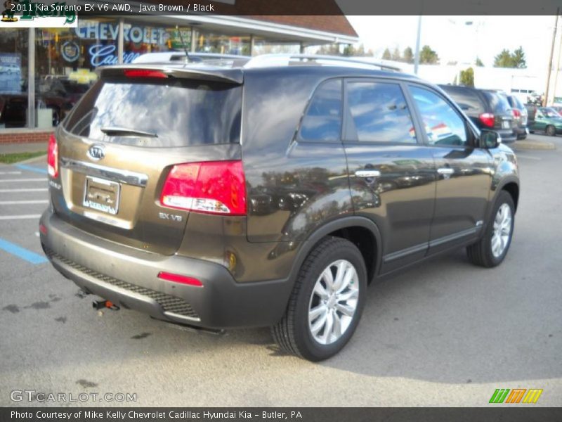 Java Brown / Black 2011 Kia Sorento EX V6 AWD