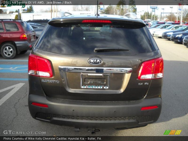 Java Brown / Black 2011 Kia Sorento EX V6 AWD