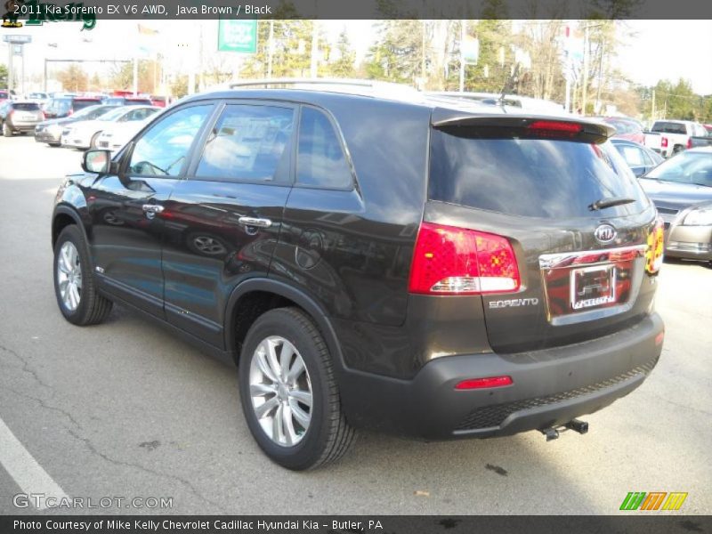 Java Brown / Black 2011 Kia Sorento EX V6 AWD