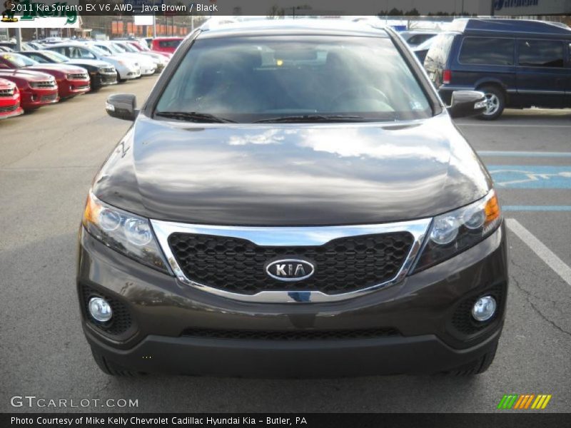 Java Brown / Black 2011 Kia Sorento EX V6 AWD