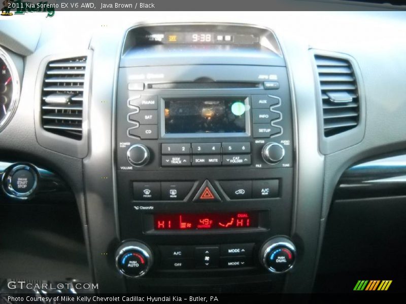 Java Brown / Black 2011 Kia Sorento EX V6 AWD