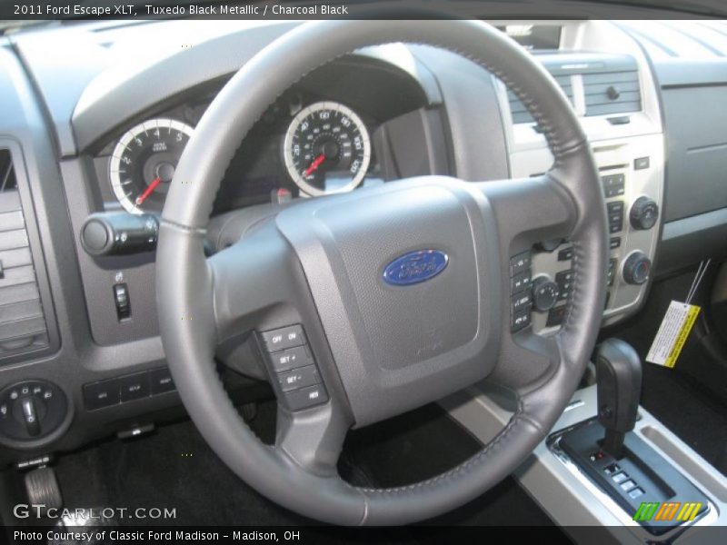 Tuxedo Black Metallic / Charcoal Black 2011 Ford Escape XLT