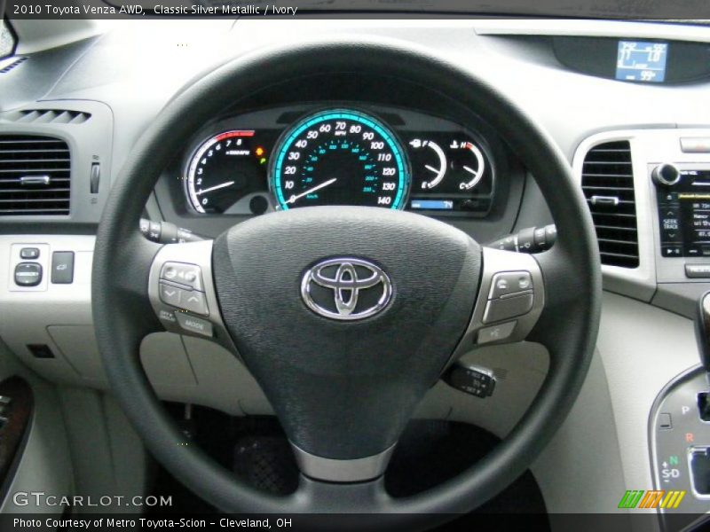  2010 Venza AWD Steering Wheel