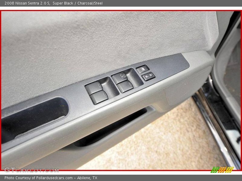 Super Black / Charcoal/Steel 2008 Nissan Sentra 2.0 S