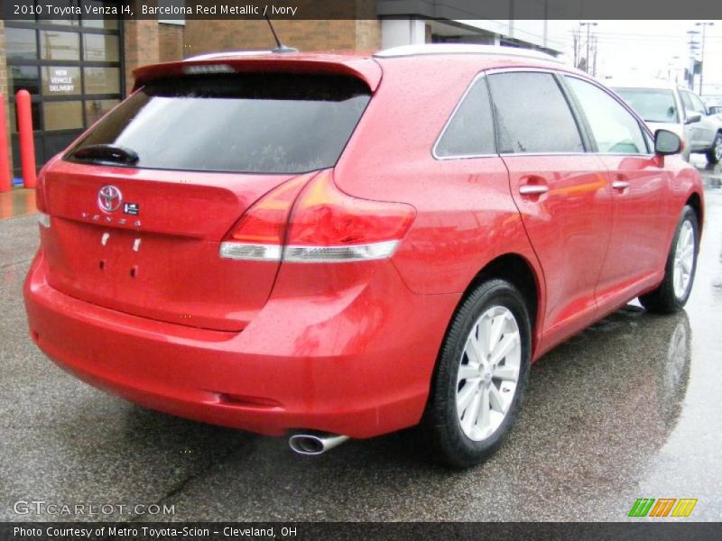 Barcelona Red Metallic / Ivory 2010 Toyota Venza I4
