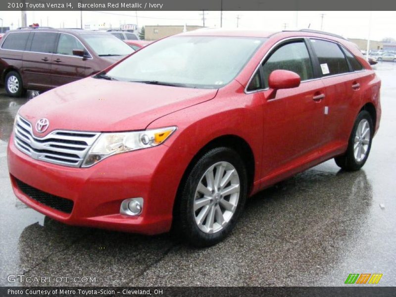  2010 Venza I4 Barcelona Red Metallic