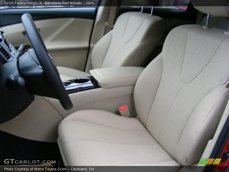  2010 Venza I4 Ivory Interior