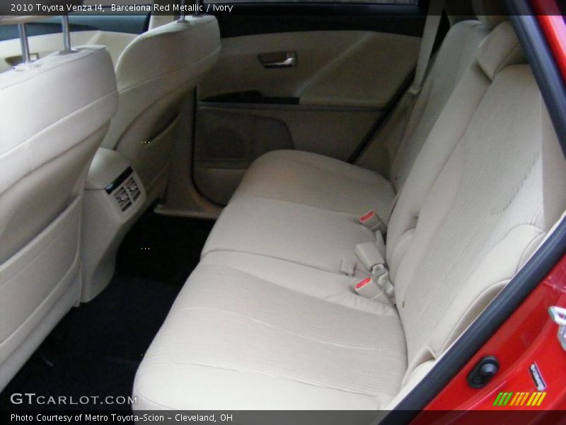  2010 Venza I4 Ivory Interior