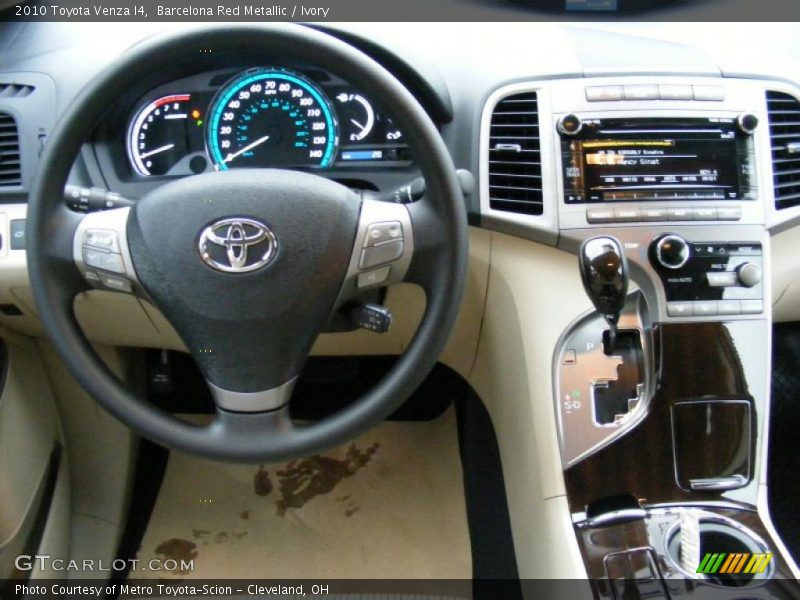Dashboard of 2010 Venza I4