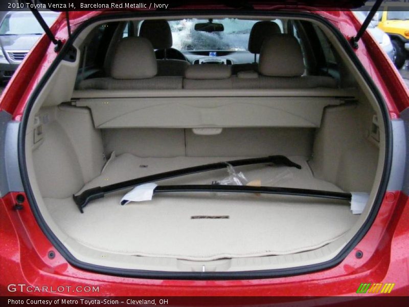  2010 Venza I4 Trunk