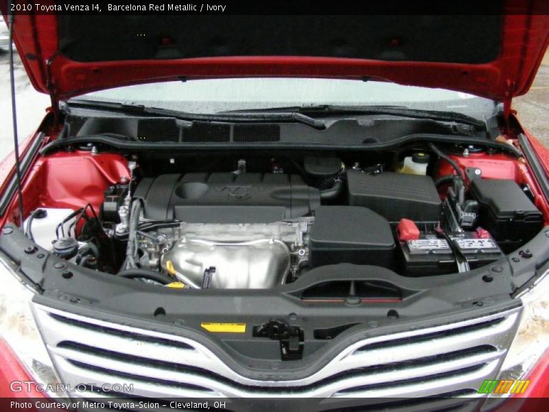  2010 Venza I4 Engine - 2.7 Liter DOHC 16-Valve Dual VVT-i 4 Cylinder