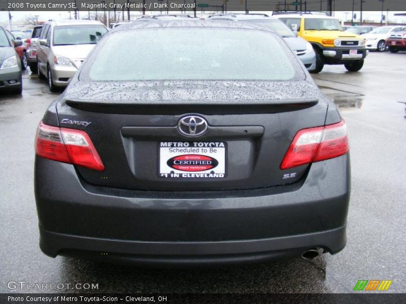 Magnetic Gray Metallic / Dark Charcoal 2008 Toyota Camry SE