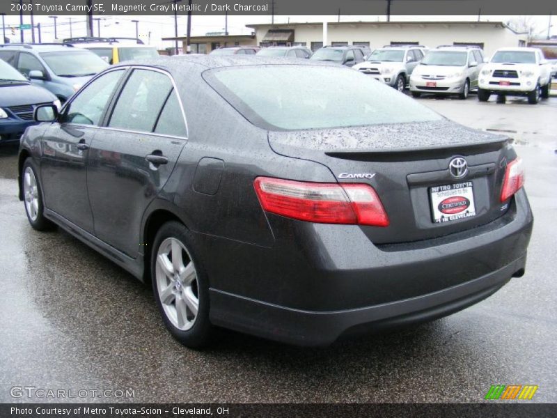 Magnetic Gray Metallic / Dark Charcoal 2008 Toyota Camry SE