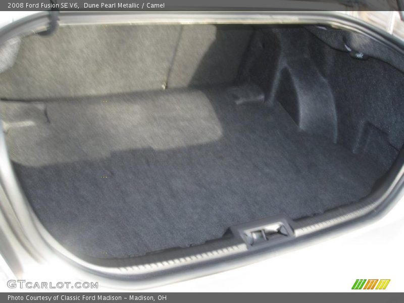 Dune Pearl Metallic / Camel 2008 Ford Fusion SE V6