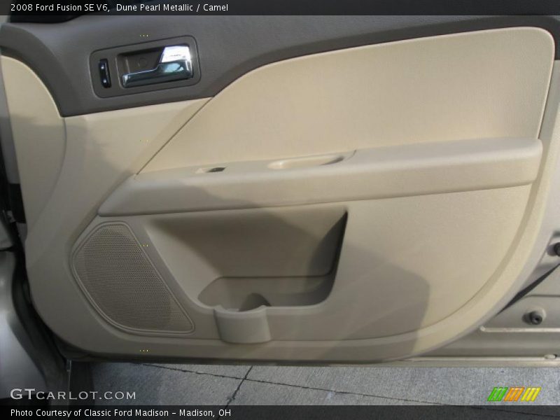 Dune Pearl Metallic / Camel 2008 Ford Fusion SE V6