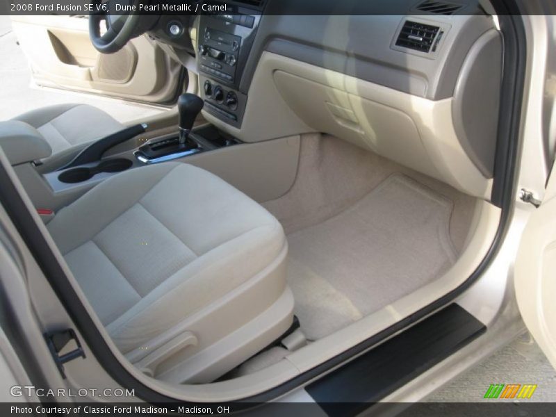 Dune Pearl Metallic / Camel 2008 Ford Fusion SE V6