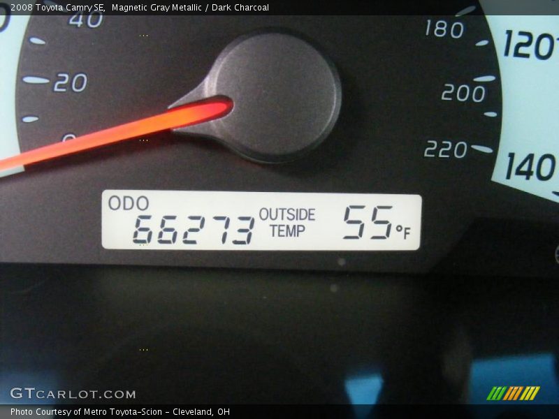 Magnetic Gray Metallic / Dark Charcoal 2008 Toyota Camry SE