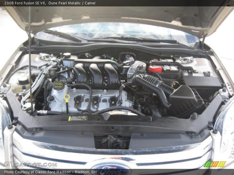 Dune Pearl Metallic / Camel 2008 Ford Fusion SE V6