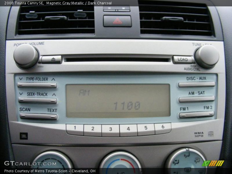 Magnetic Gray Metallic / Dark Charcoal 2008 Toyota Camry SE