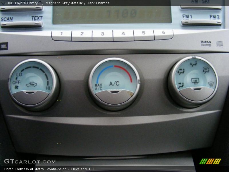 Magnetic Gray Metallic / Dark Charcoal 2008 Toyota Camry SE