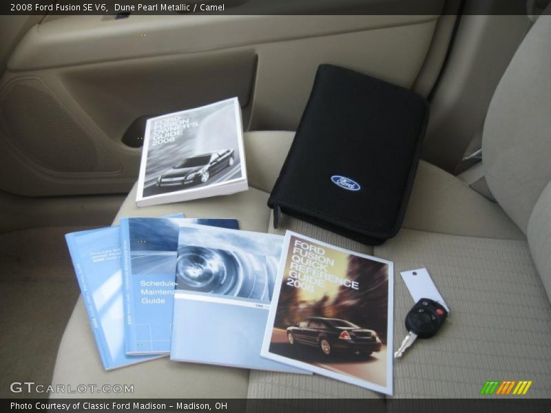 Dune Pearl Metallic / Camel 2008 Ford Fusion SE V6